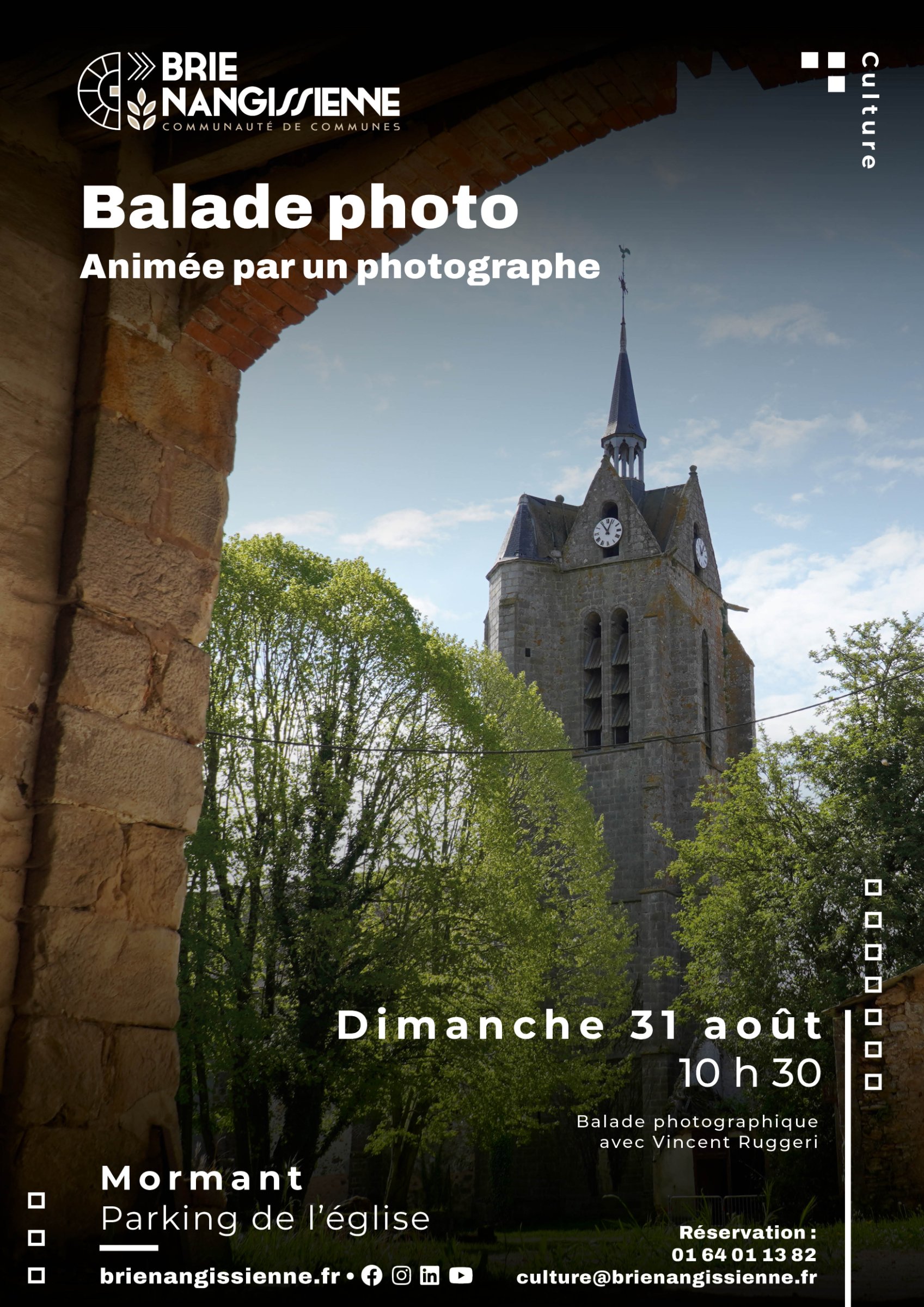 Affiche A3 Balade photo Mormant