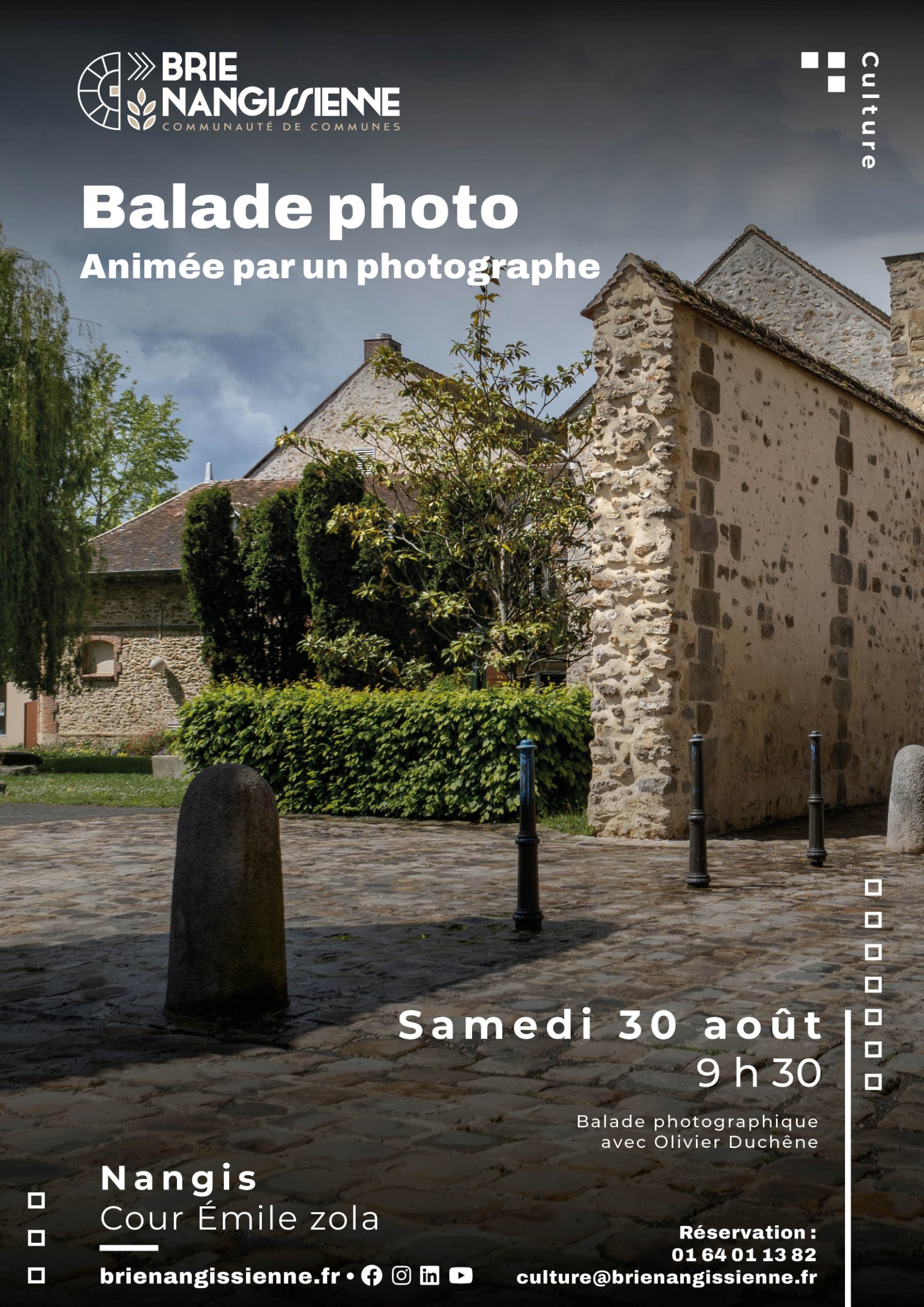 Affiche A3 Balade photo Nangis