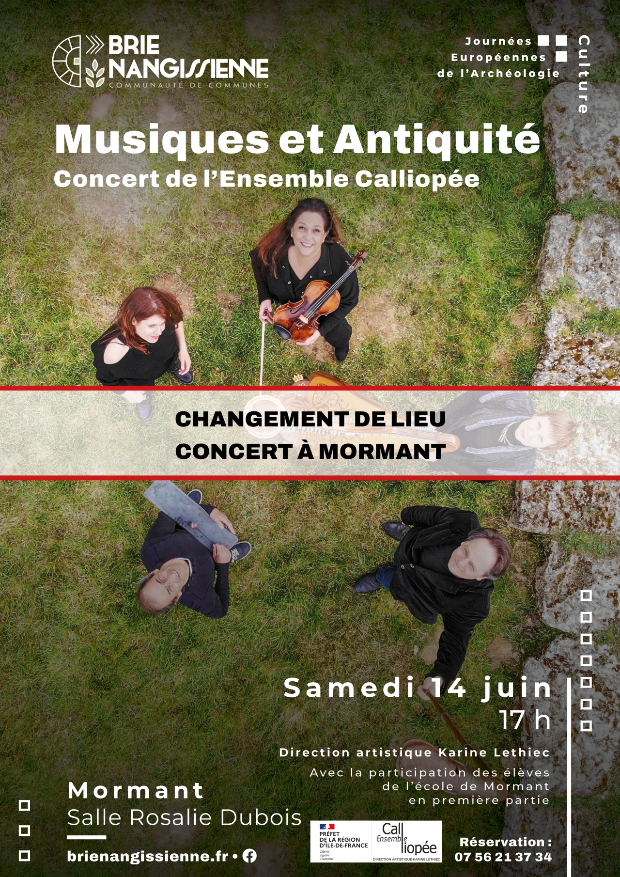 Affiche A3 Concert Calliopée