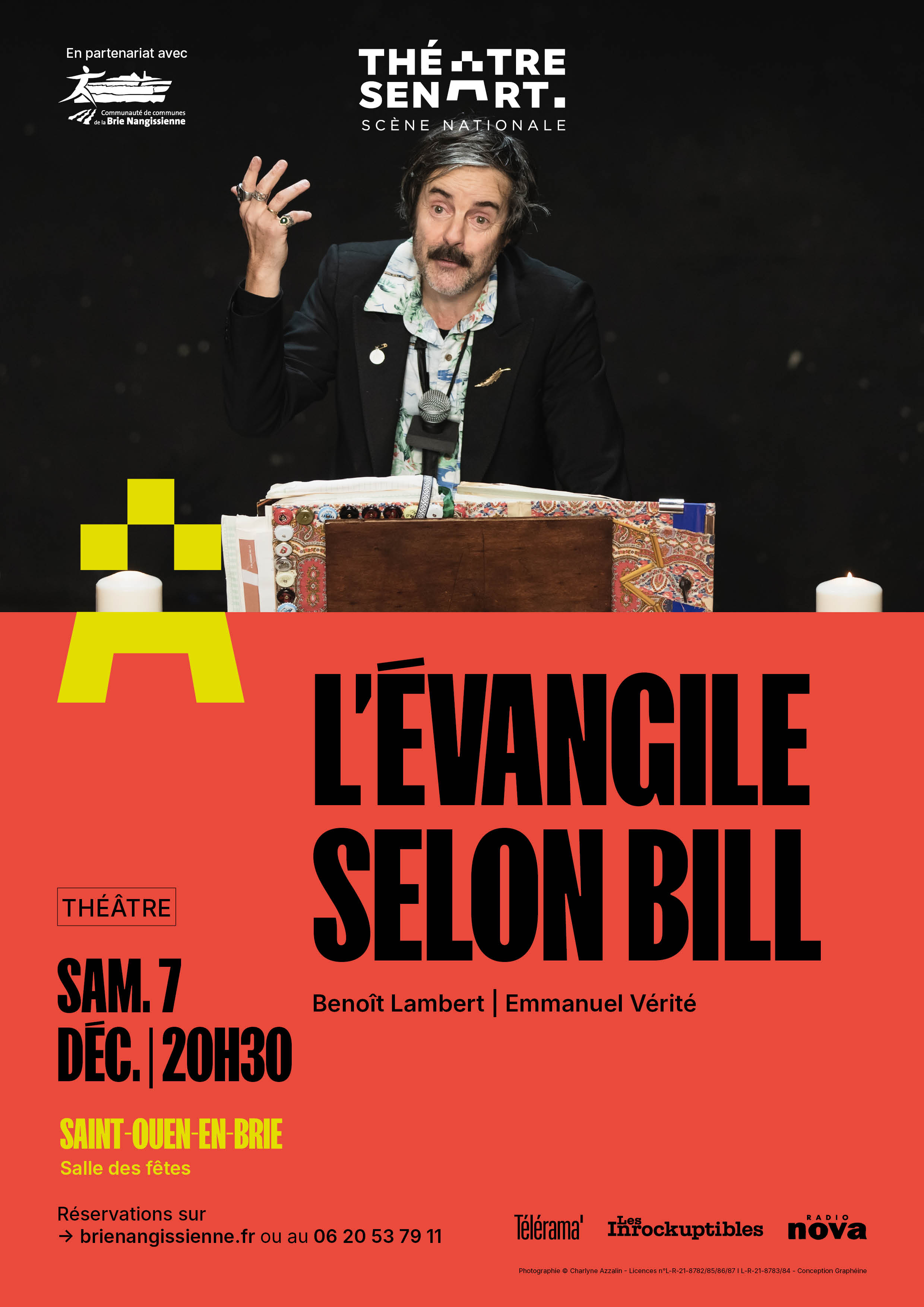 AFFICHE A4 - L'ÉVANGILE - SAINT OUEN