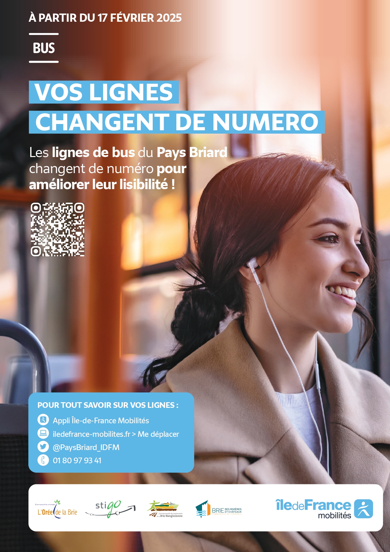 Affiche Changement Numérotation 2025