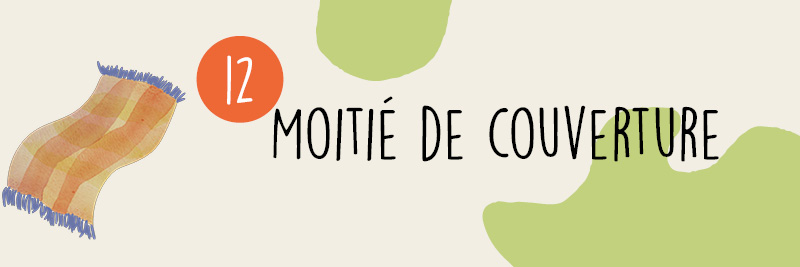 12 - Moitié de couverture