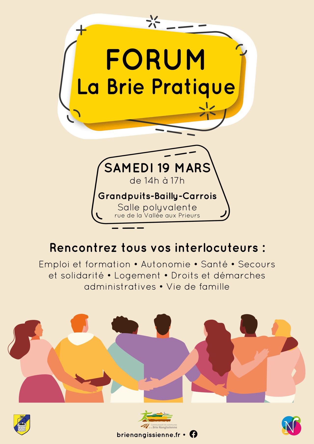 Forum La Brie Pratique - Affiche