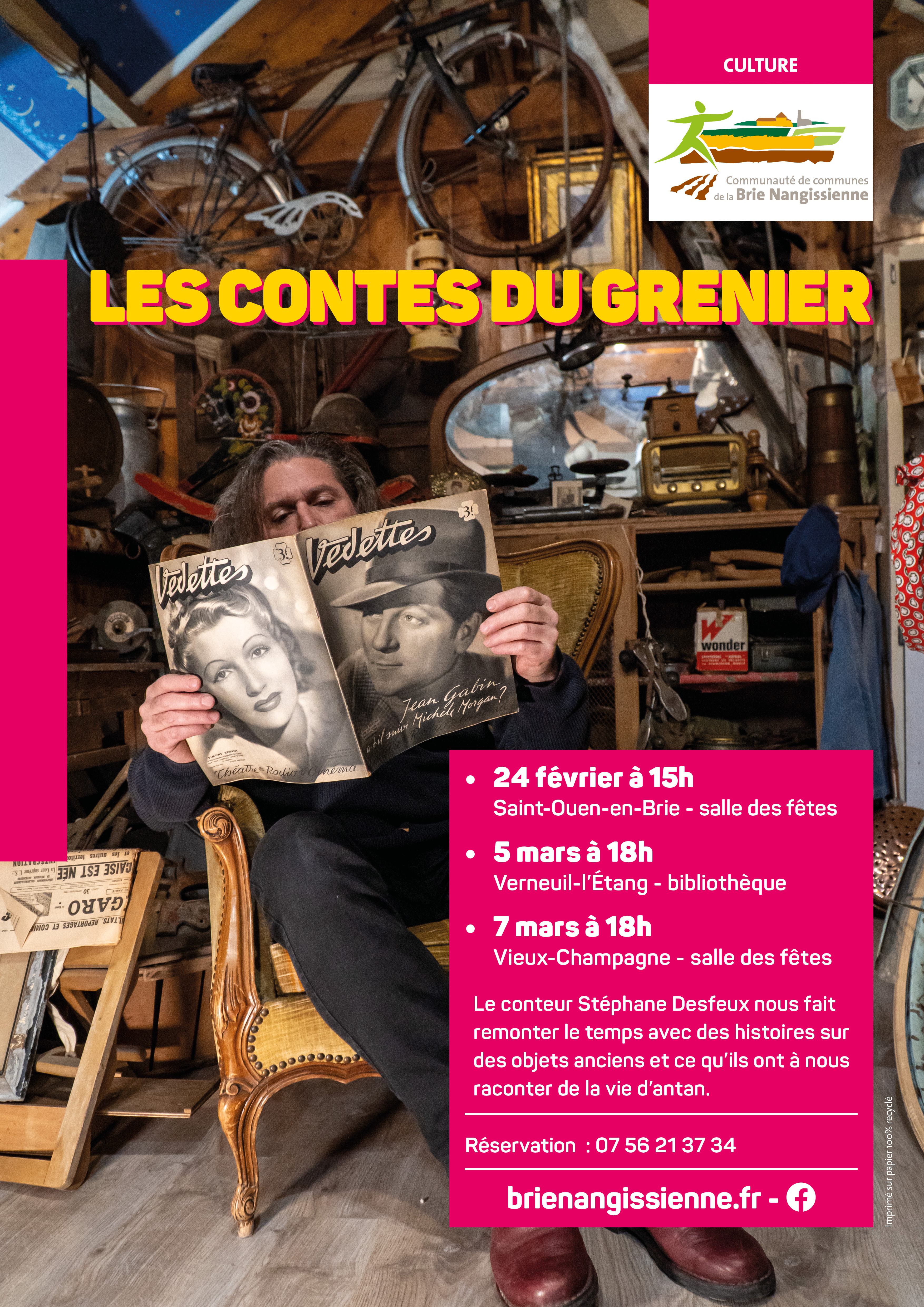 Les contes du grenier affiche