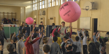 EMS dortie Kin ball en novembre 2013