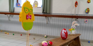 Avril - La chasse aux oeufs au Relais Petite Enfance