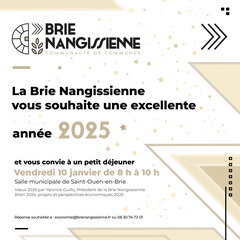 Carte petit déjeuner vœux 2025 - PDF