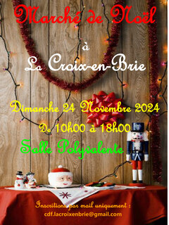 Marché de Noël 2024 - La Croix-en-Brie