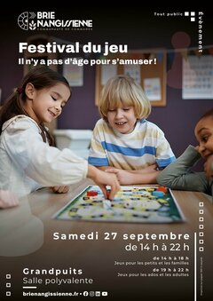 Affiche Festival du jeu 