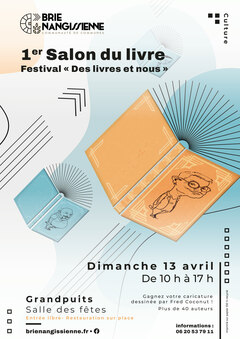 Affiche A3 Salon du Livre - PDF