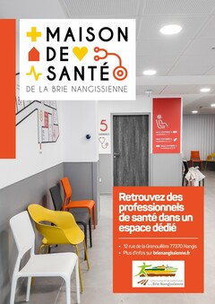 Maison de santé - affiche ouverture
