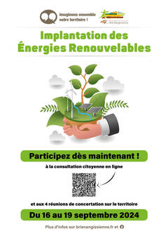 Énergies renouvelables - Affiche
