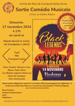 Affiche Black Legends