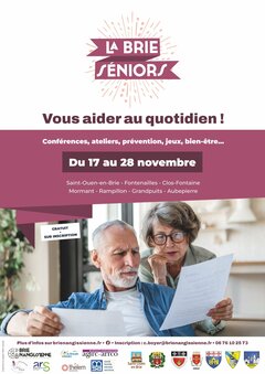 La Brie Séniors 2025 - Flyer