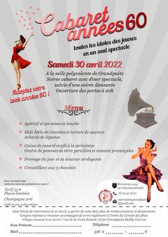 Soirée cabaret - inscription