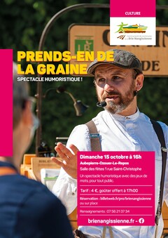 Prends en de la graine - Affiche