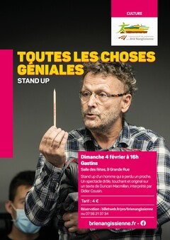Toutes les choses géniales - Affiche