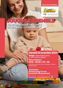 Jouons ensemble - novembre