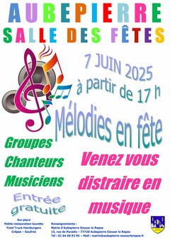 Affiche Mélodie en Fête - PDF