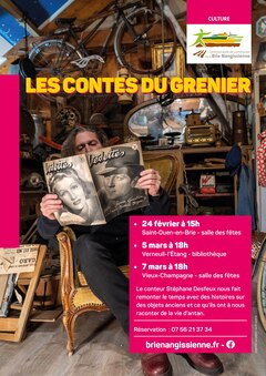 Les contes du grenier affiche