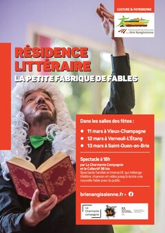 Résidence littéraire : les spectacles