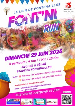 Affiche Font'Ni Run - PDF