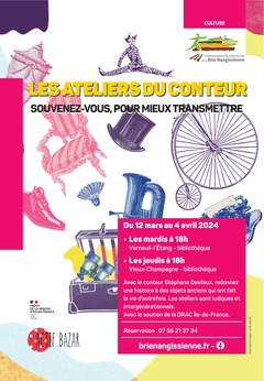 Les ateliers du conteur affiche