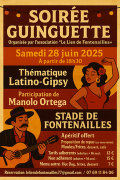 Affiche Soirée Guinguette - PDF